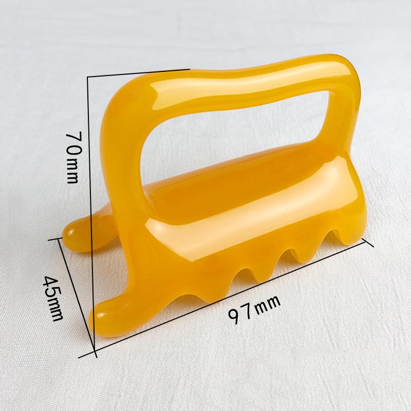 Neck Back Resin Trigger Point Massager Large Fascia Massage Tool Cellulite Massager Tool For Cellulite Myofascial Release