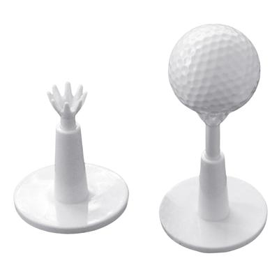 Golf Tees Set White with Strong Construction Designed For Golf Training and Competitions Adjustable and Reusable