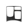 Carbon Fiber Control Armrest Box Multimedia Panel Cover For Mercedes GLE M Class