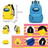Kids Outdoor Among Us Themed Backpack With Padded Shoulder Straps And Multiple Storage Areas For School And Travel