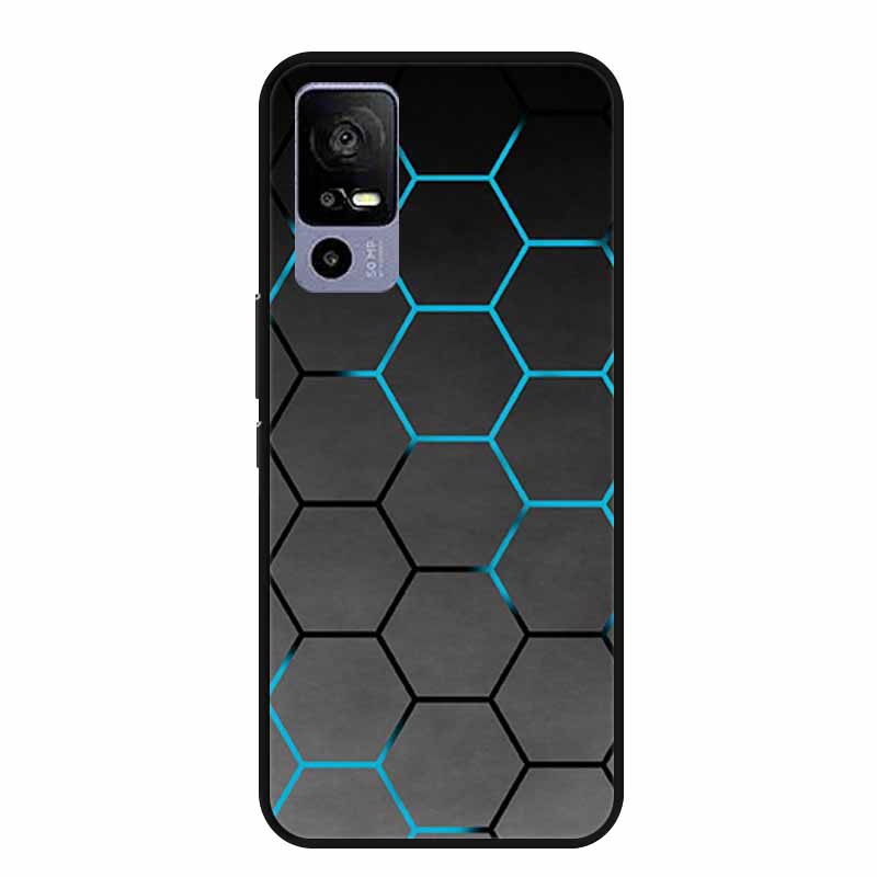 For TCL 40 R 5G Cases T771K Fashion Soft TPU Silicone Phone Case For TCL 40R 5G T771H Cover Back Fundas Bumper Shockproof Coque