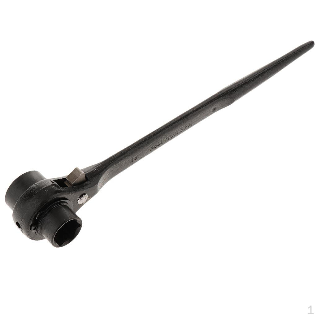 19-24mm Scaffolding Spanner Ratcheting Socket Wrench
