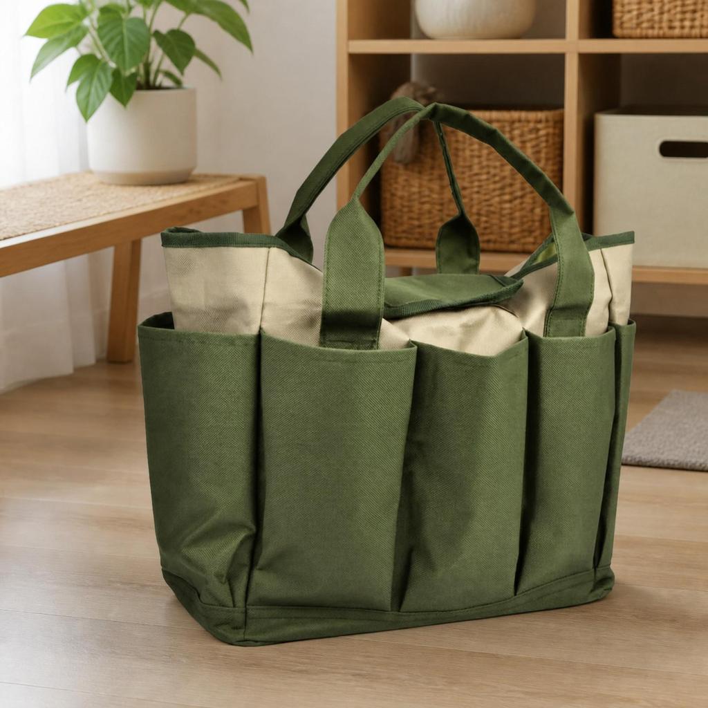 Garden Tool Bag Heavy Duty Storage Waterproof for Yard Work