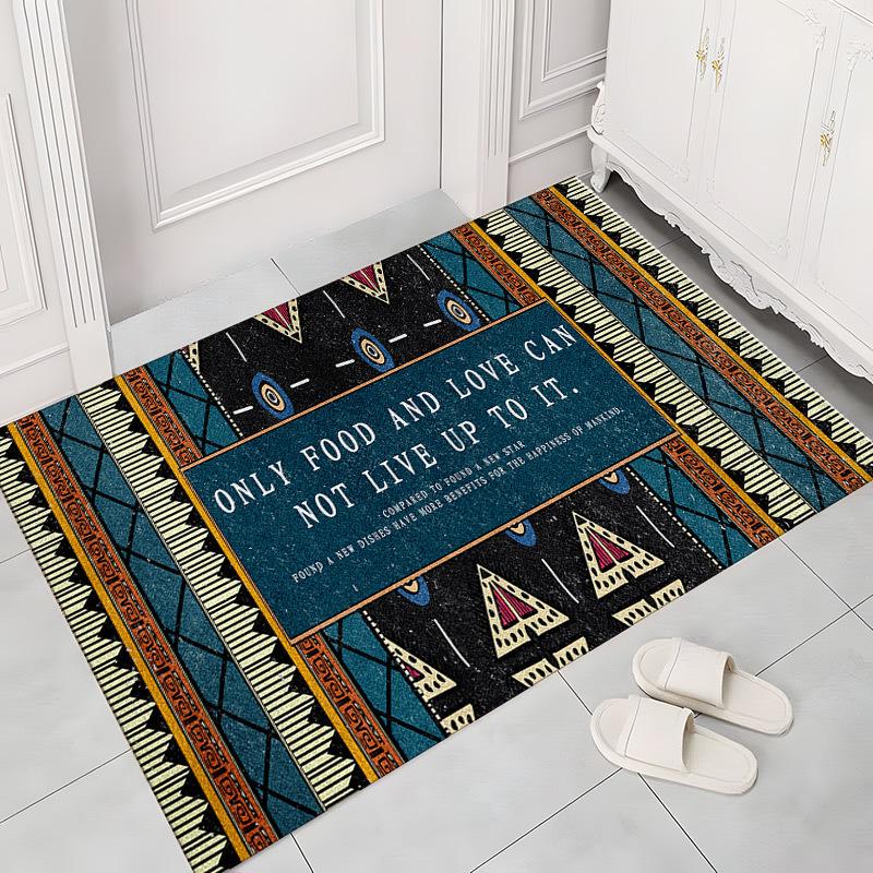 Entrance Mat Bathroom Waterproof Carpet Dirt Resistant Mat Household Foot Mat Door Mat