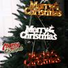 LED Merry Christmas Sign Light Up Decorations Hanging Window Wall Display for Holiday Xmas Tree Home Party Atmosphere Creating
