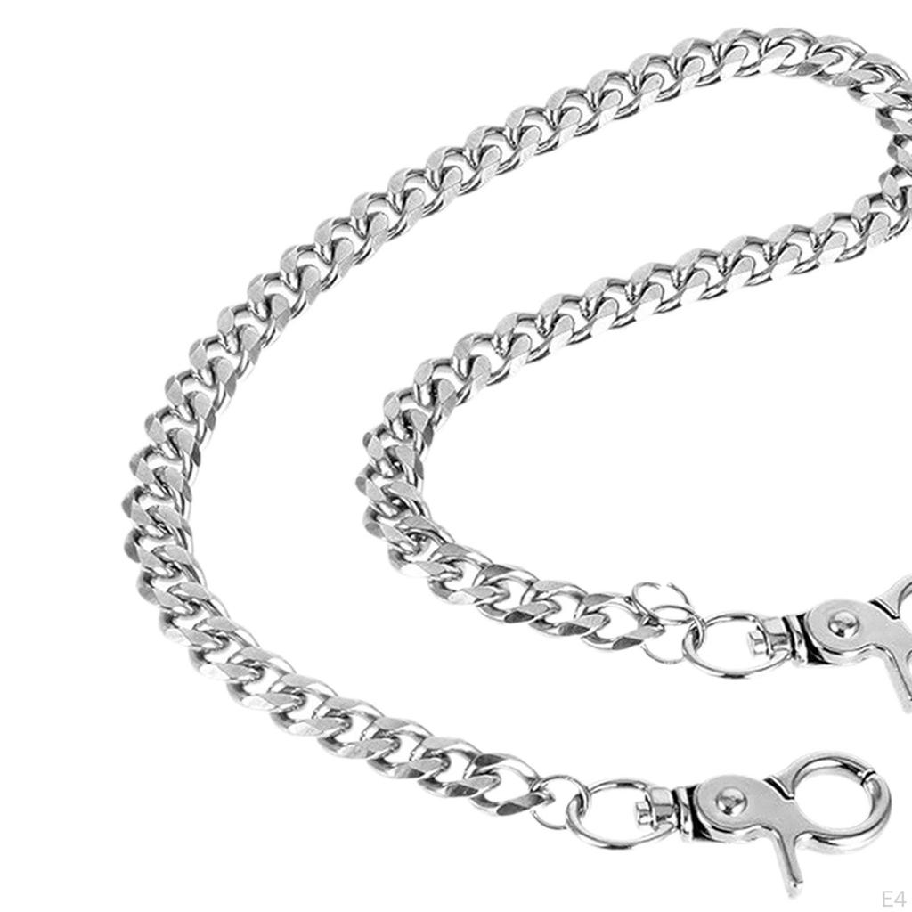 Pants Chain Design 30cm Long Pocket for Travel Bikers Parties Dancers