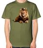 Lion Wearing A Crown T-Shirt Men Women Unisex King of the Jungle Top