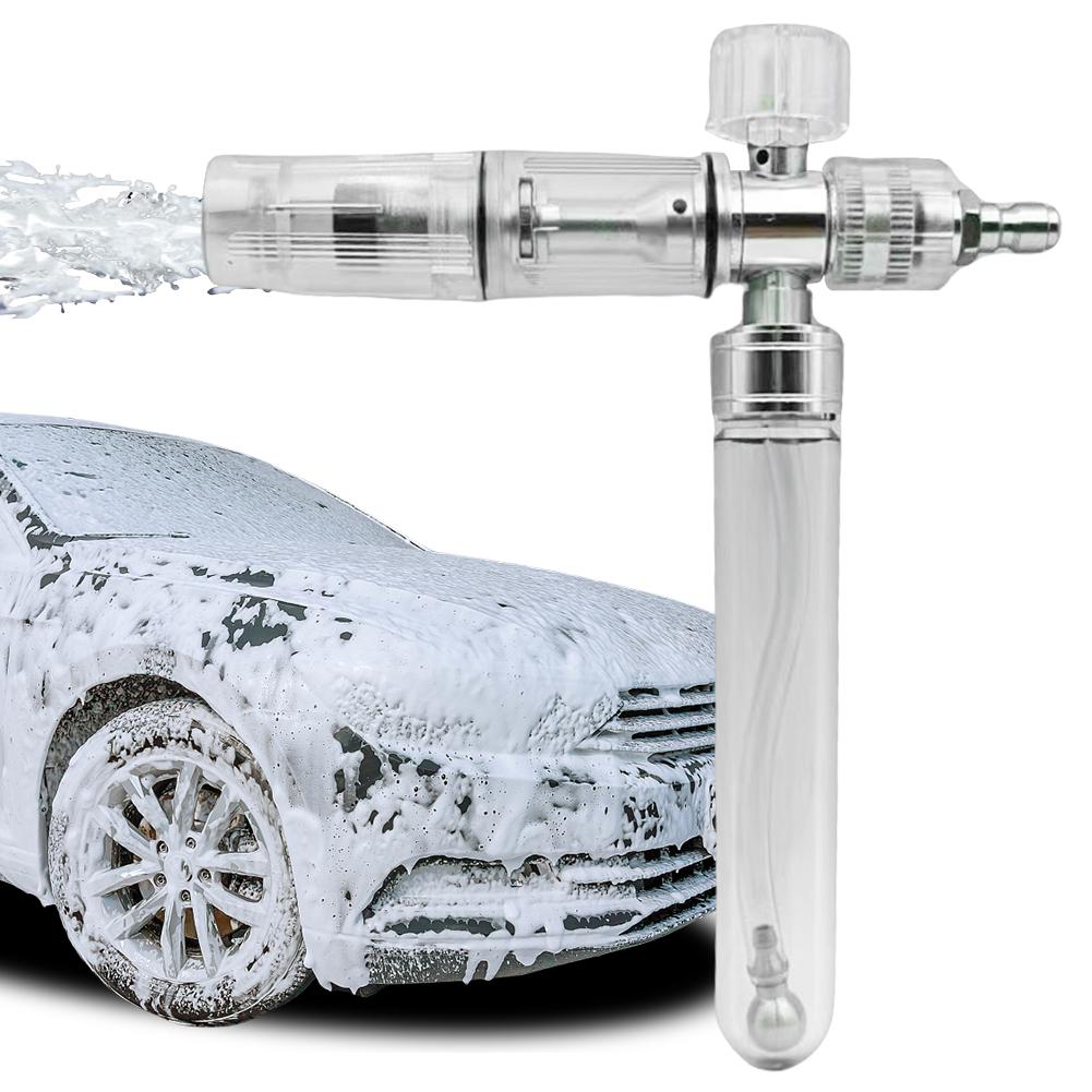 35ml Soap Foam Spray Bottle with 1/4 Inch Quick Connector Pressure Washer Gun Foam Spray Pot for Cleaning Cars SUVs