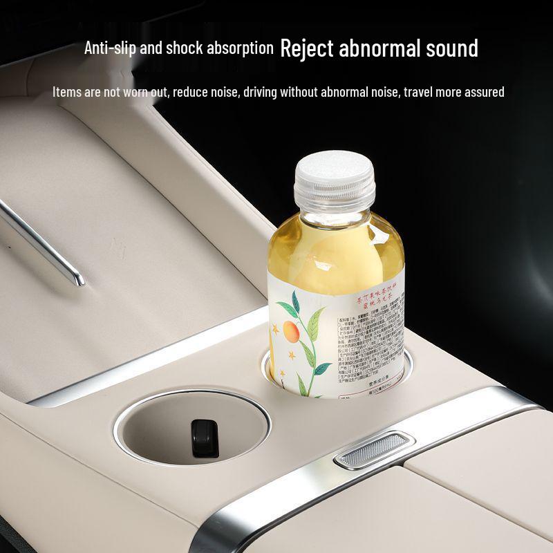 Silicone Cup Holder Cover for Xiaomi YU7 Center Console