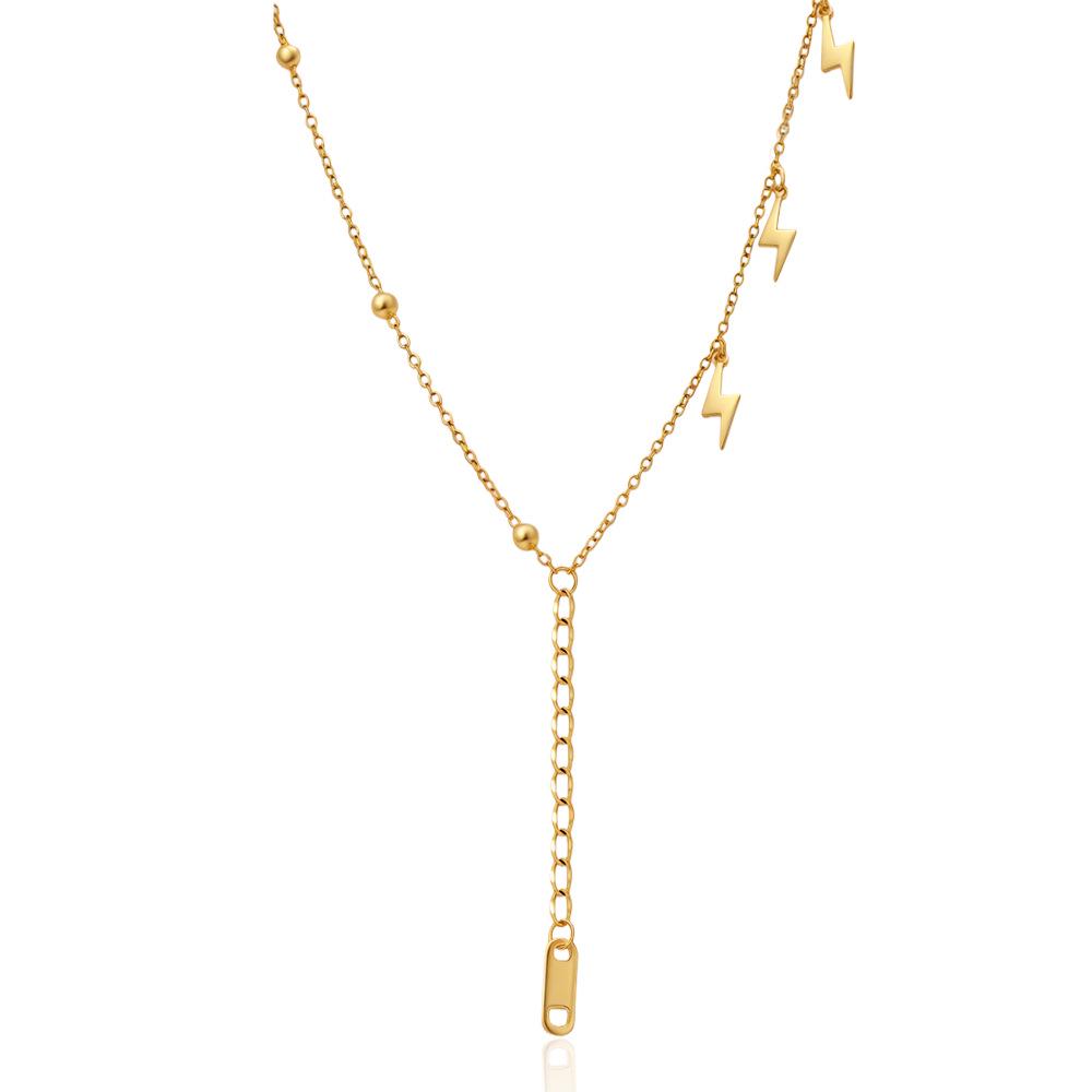 18K Gold Stainless Steel Versatile DIY Layering Necklace Chain