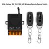 12V-72V Smart Wireless Remote Control Switch for DC 30A Single Channel Water Pump Car Modifications