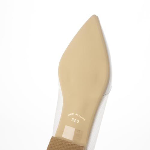 Carino CAUK42087 Women's Pumps, White, Size 22.5 Cm