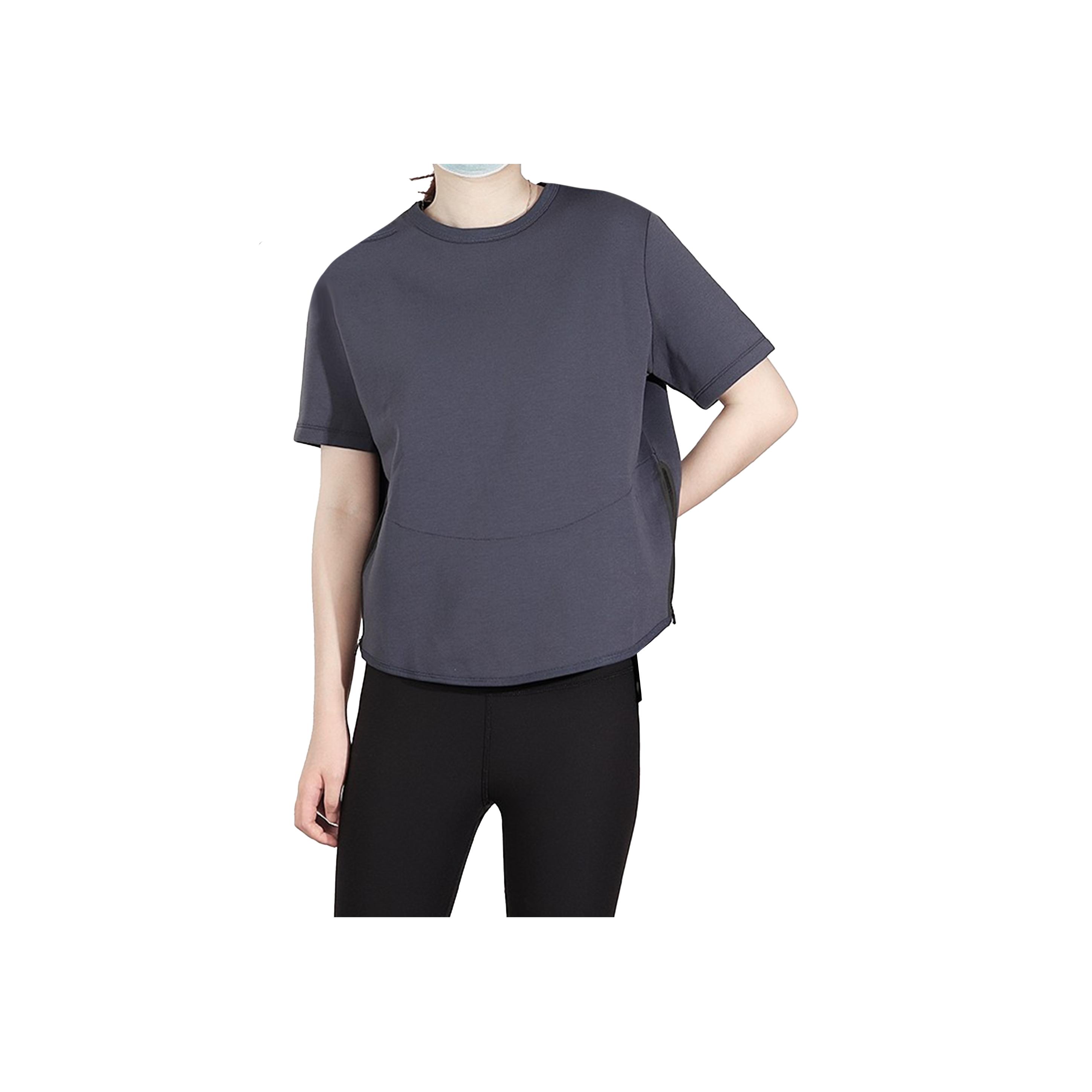 

Nike Dri-Fit Swoosh Round Neck Breathable Moisture-Wicking Short Sleeve T-Shirt Women T-Shirts 860212-471 L