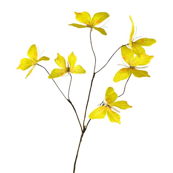 

Искусственные ветки бабочек, имитация ветвей деревьев со стеблями, с поддельными бабочками, для наполнения ваз, украшение для дома, офиса, вечеринки, цветочная композиция 1