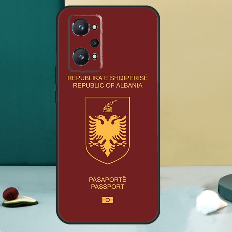 Algerian Russia Spain Passport For Realme GT 7 Pro GT 5 6 6T C67 C61 C55 C53 C51 C21Y C25S C75 10 11 12 13 14 Pro Plus Case