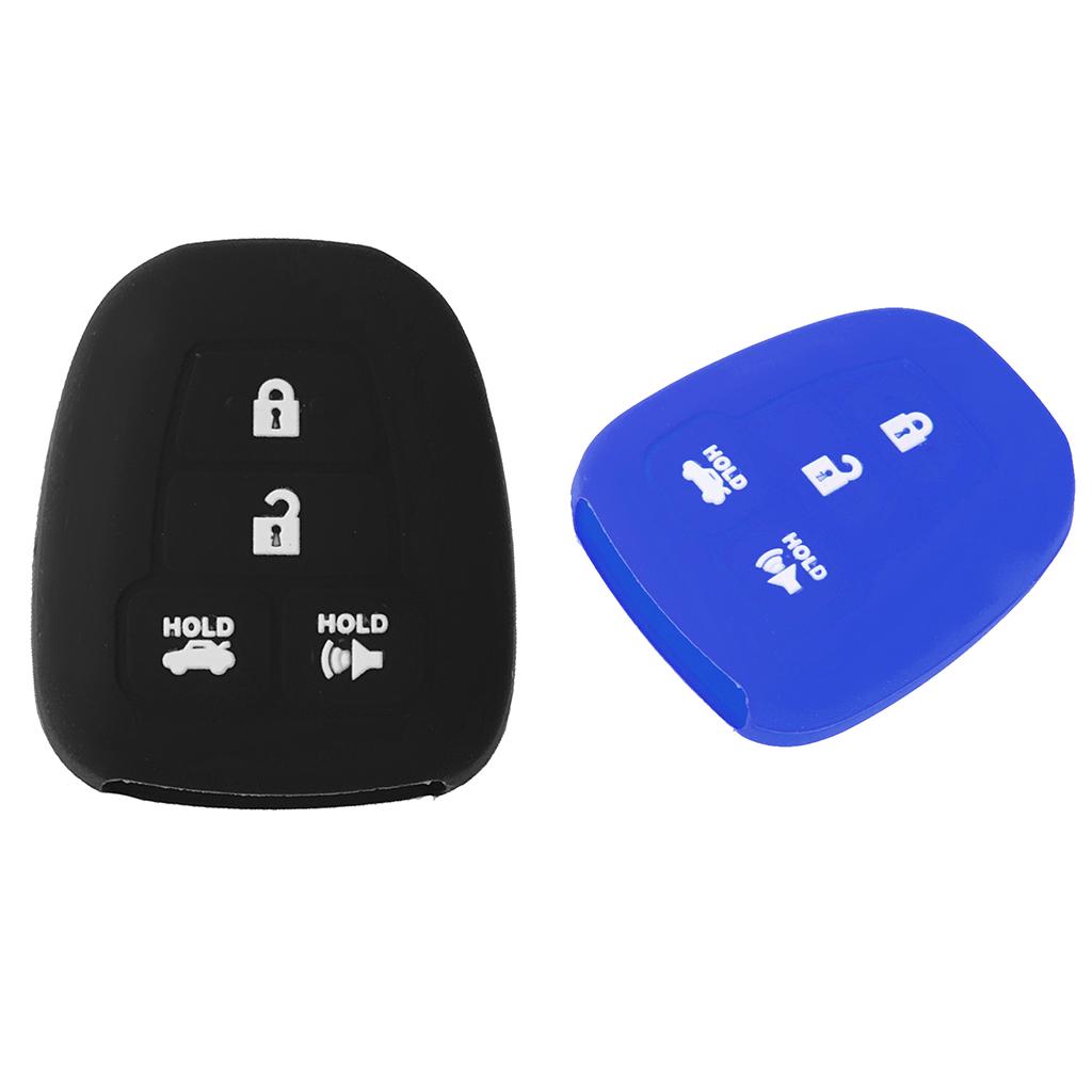 2 Buttons Car Remote Key Shell Case Cover Fob For Toyota Camry
