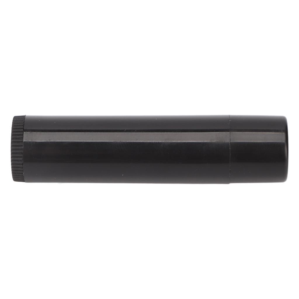 20pcs Lip Balm Tubes Empty Refillable Round DIY Lipstick Tube for Lip Balms Lipstick Solid Perfume Black 4.2g
