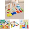 Wooden Puzzle Battle Board With Color Recognition For Kids Learning And Cognitive Development