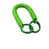 Colorful Retractable Keychain Spring Rope Anti-Lost Card Holder Strap Spiral Phone Lanyard  Student
