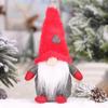 Creative Christmas Ornament Plush Faceless Moustache Doll  home decoration accessories for living room