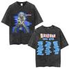 Britney Spears 2001 Tour Vintage Wash Double-Sided T-Shirt, Unisex Pop Princess Fan Streetwear Tee, 100% Cotton Casual Short Sleeve Top