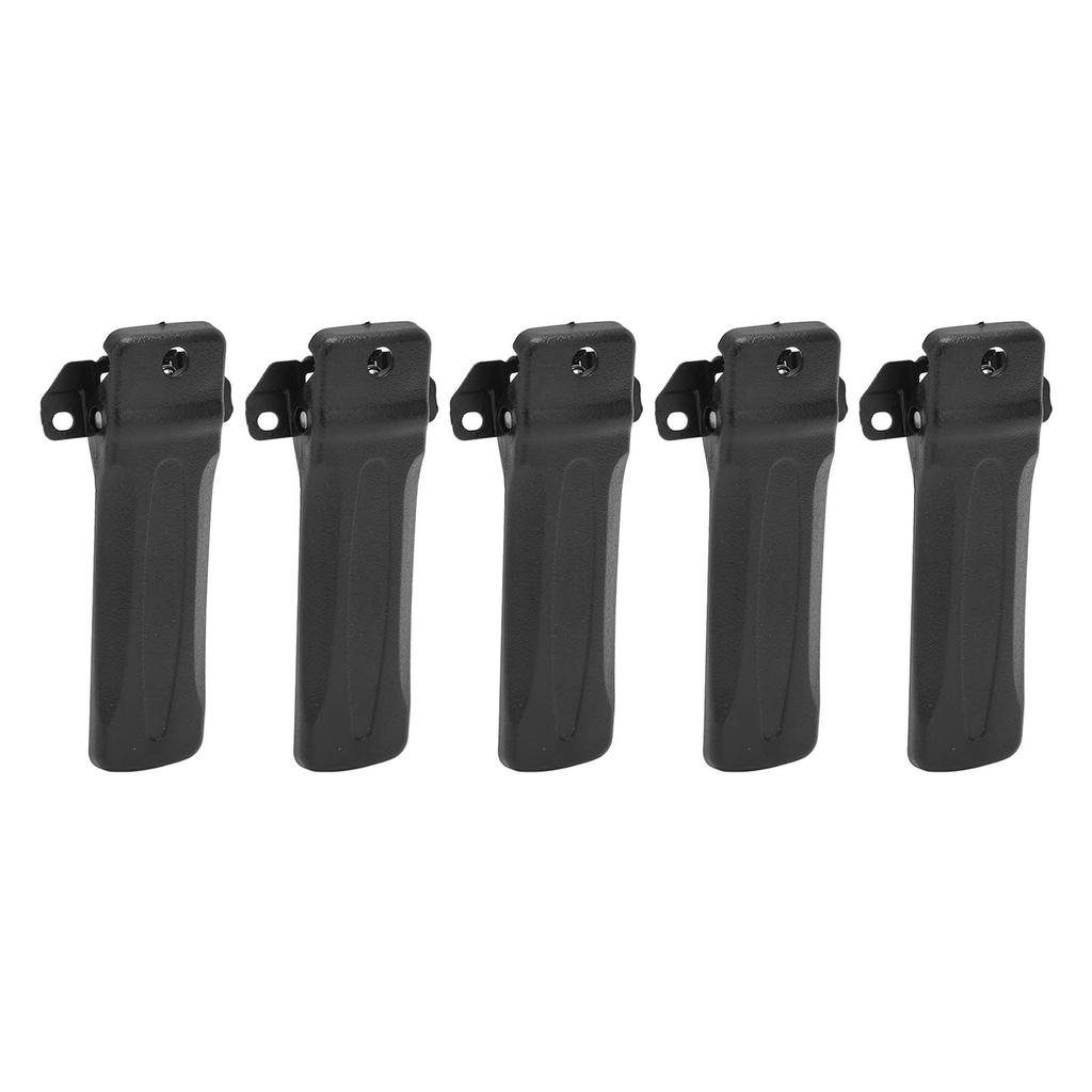 5Pcs Radio Belt Clip Portable Durable Plastic Replacement Radio Belt Clip for Kenwood TK3207 TK2207 TK3207G TK2207G