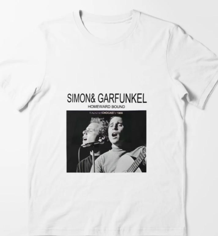 Simon Garfunkel Paul Simon and Garfunkel Shirt White Unisex S5XL Unisex T-Shirt XXXXL