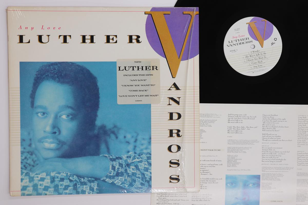 

LP Record LUTHER VANDROSS - Any Love OE44308 EPIC 1988 US Soul/Funk Used