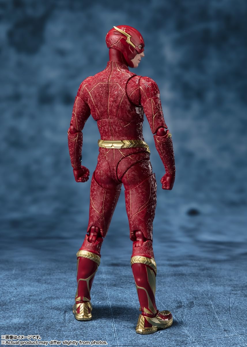 TAMASHII NATIONS Flash 150 мм ПВХ АБС Окрашенная Фигурка Действия S.H.Figuarts (Вспышка) приблизительно. &