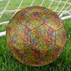 Glass Mosaic Soccer Ball Size 5 Football Machine Sewn Indooroutdoor Training And Matches Perfect Commemorative Gift For Soccer Lovers Perfect Gift For