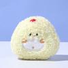 Pet Toy Cartoon Animal Shape Bite-Resistant Plush Toy with Dual Sound Design Mini Portable Size Crinkle Sound Pet Dog Toy