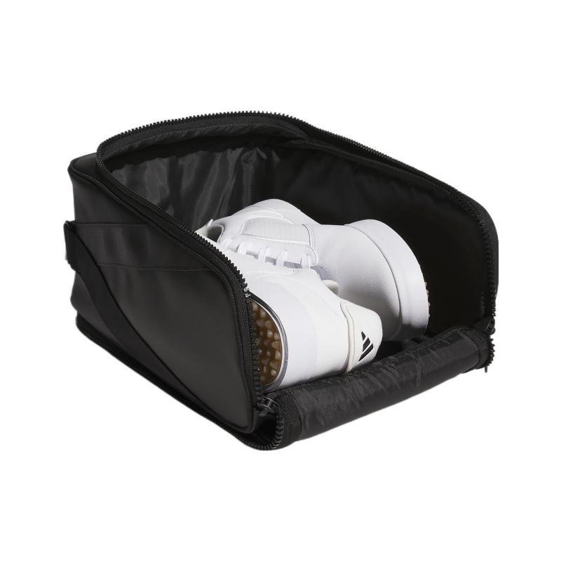 Adidas Polyurethane Faux Leather Shoe Bag Handbag Regular Men's Black Adidas IA2676