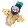 Water Pressure Regulator Brass 40 Microns Filter Drinking Water Pressure Regulator with Meter
