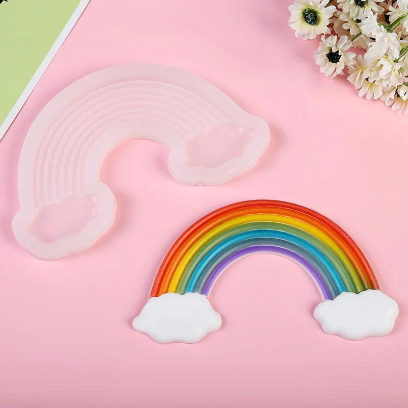 New Cloud Rainbow Chocolate Silicone Mold Baking Cake Decoration Silicone Molds For Baking Molds Silicone Cake Decorating Tools