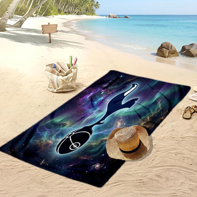 Tottenham Hotspur Printed Beach Towel Quick Dry Soft TowelPortable Large Rectangular Beach Blanket for Travel Swimming Pool