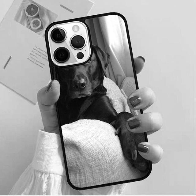 Cute Pet Dog Labrador Retriever Cover For iPhone 17 Air 15 16 14 13 12 Pro Max 11 Pro Max Plus Phone Case Coque