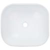 Wash Basin 44.5 x 39.5 x 14.5 cm Ceramic White