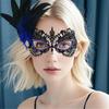 Strass Venezianische Maske Abendball Abschlussball Maske Damen Spitze Maske Party Maske Maskenball für Halloween Karnevalsparty