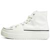 Chuck Taylor All Star Construct High Vintage White Unisex Sneakers Black Egret A02832C