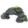 Terrariums Basking Platform Fishtanks Shelter Cave for Reptiles Terrapin Aquariums Landscape Decoration for Home Office