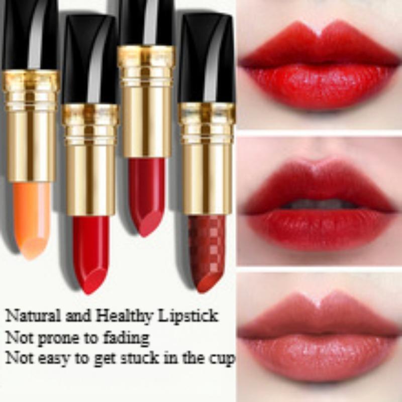 1PC Carotene Lipstick Moisturizing, Not Easy To Fade and Dip Into the Cup, Warm Color Lipstick Makeup Lipstick