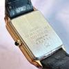 Used Rare SEIKO Excelsior Watch Square Ladies #254
