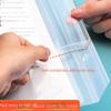 Selbstklebende, transparente Buchhülle, wasserdichte Notizbuchschutzhülle, Schulbedarf