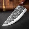 Kitchen Meat Cleaver Handmade Forged Butcher Knife Chef Slicing Peeling Cutter Cooking Knife for Household & Commercial