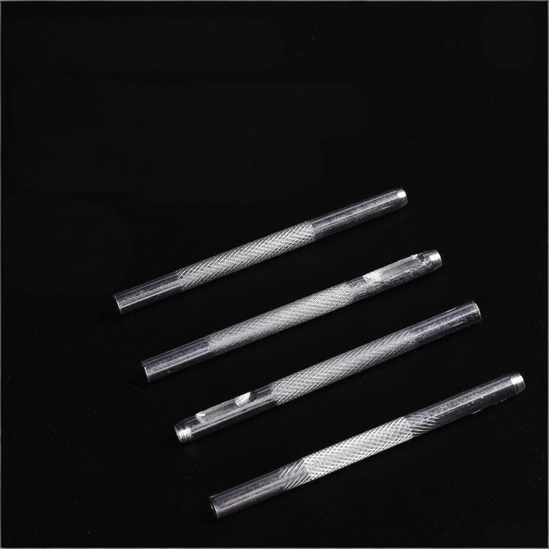 2.5/3/3.5/4Mm Belt Hole Punchers Round Hole Galvanized Leather Punch Kit Hollow Steel Watch Band Tools Belt 4pcs