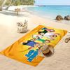 Family Guy Printed Beach Towel Quick Dry Soft TowelPortable Large Rectangular Beach Blanket for Travel Swimming Pool