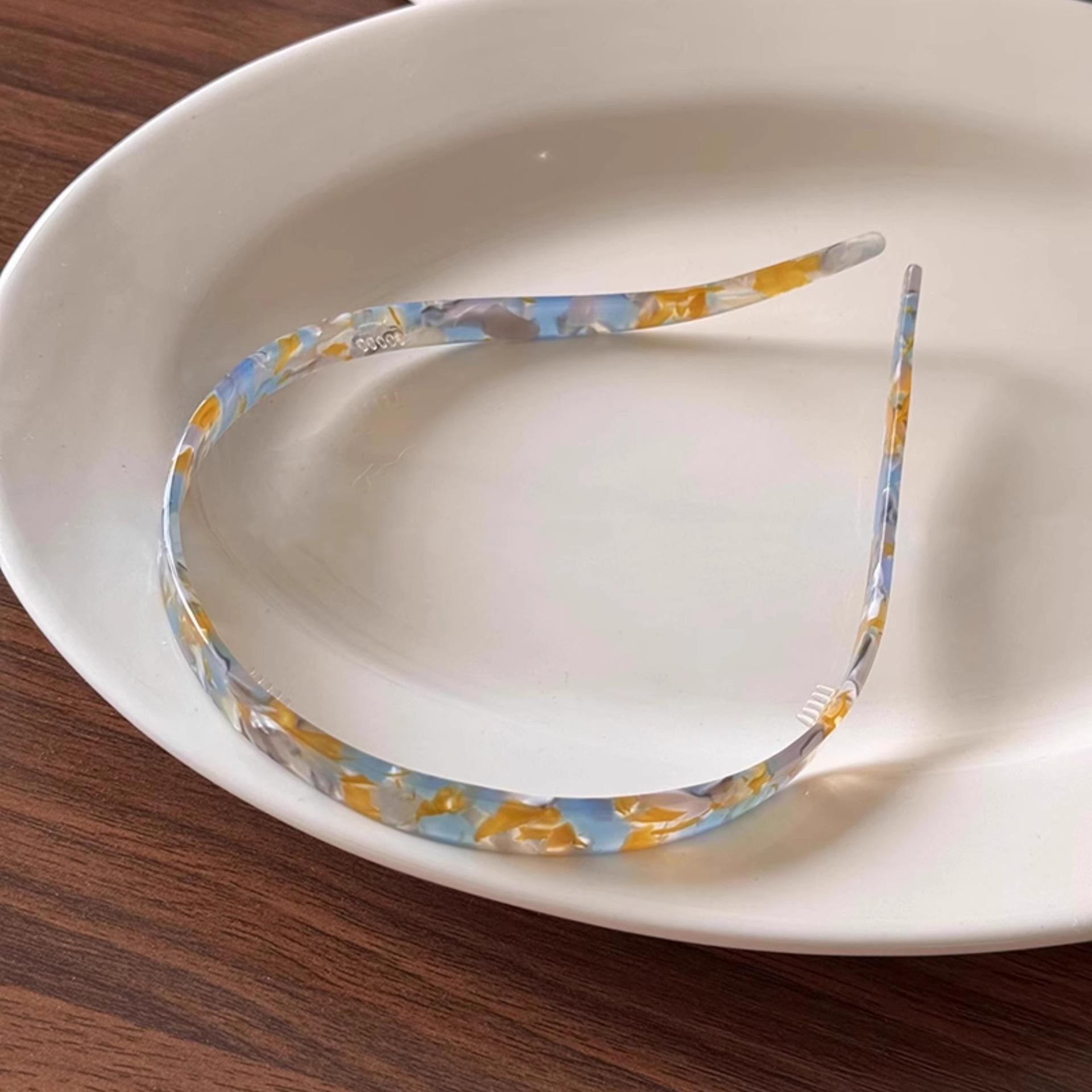 

Очки-повязка на голову Женщины моют лицо летом, приглаживают волосы, повязка на голову, продвинутый темперамент, шпилька для волос, нескользящий головной убор.