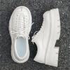 Shoes for Men British Style Thick Sole Casual Derby Shoes High Quality Fashion Comfor Platform Mans Leather Shoes Zapatos Hombre