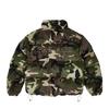 Palace Corduroy Puffa Jacket Camo Unisex Outerwear Multi-Color P28JK043