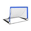 Kids Soccer Goal Set Fun Teamwork Training For Primary School Students Football Outdoor Goals Blue